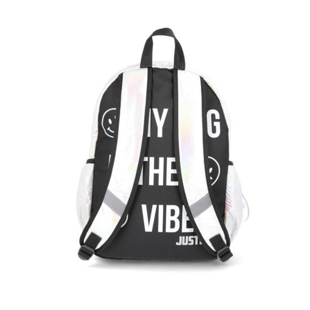 17" Shimmer Quilted Backpack, Lunch Bag, Water Bottle, and Charm Set - Picture 3 of 4